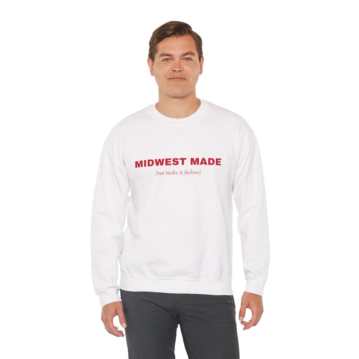 🧶 Midwest Made (but make it fashion) Sweatshirt