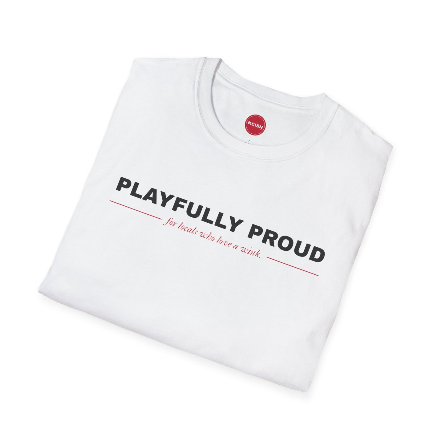 π Playfully Proud (For Locals Who Love a Wink!) Tee / Crewneck