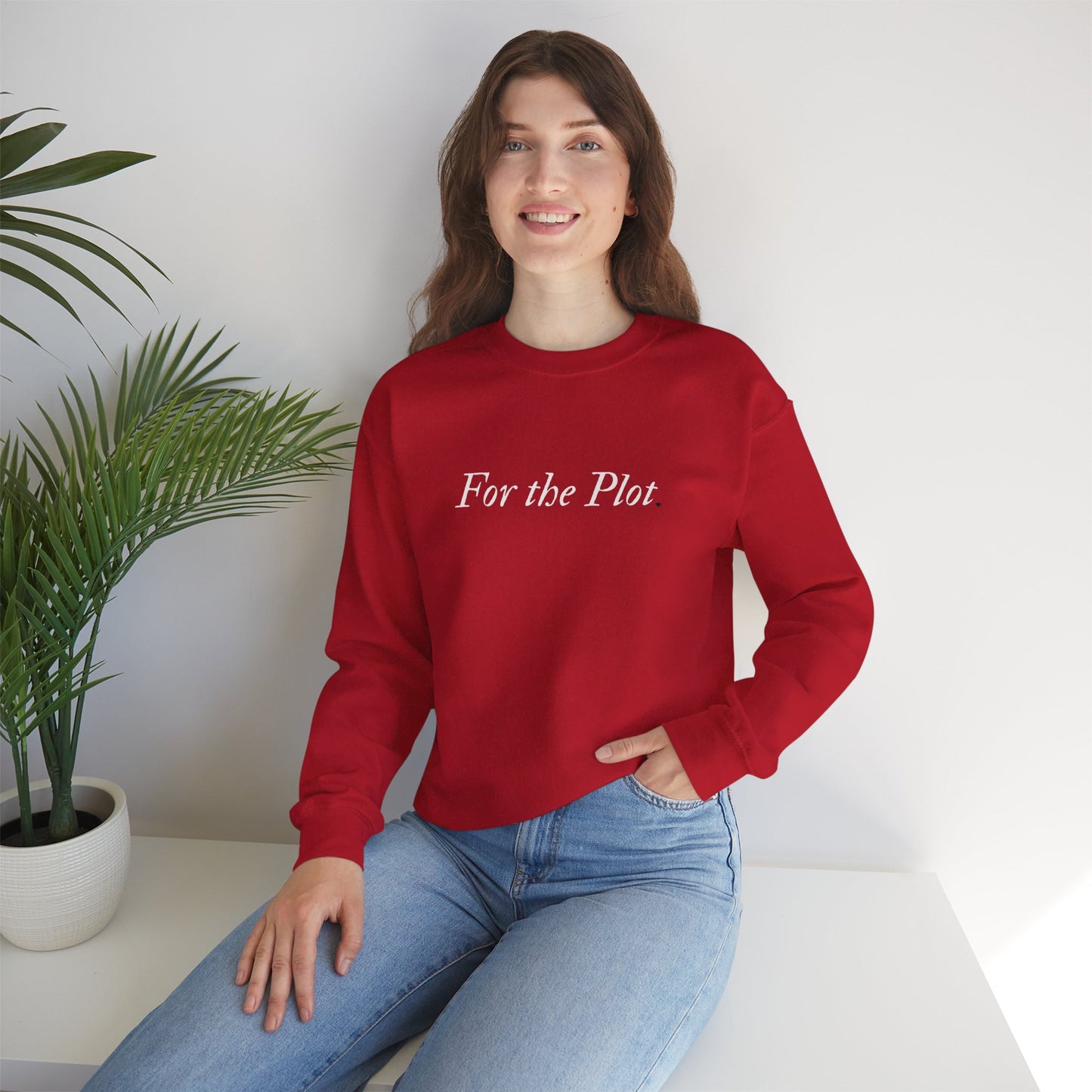 π₯ For the Plot Red Edition Sweatshirt