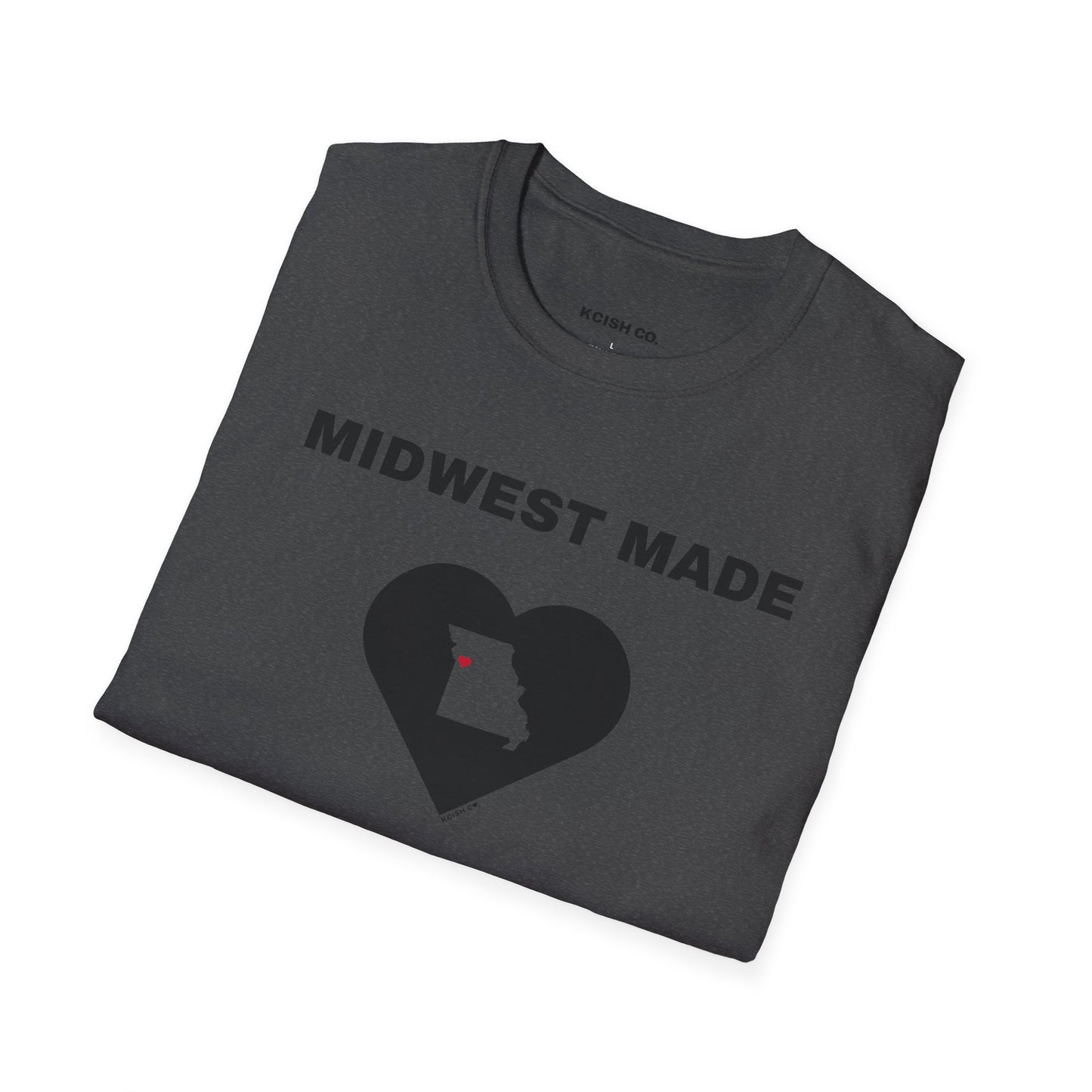 💖 Midwest Made (Heart Edition) Tee / Crewneck