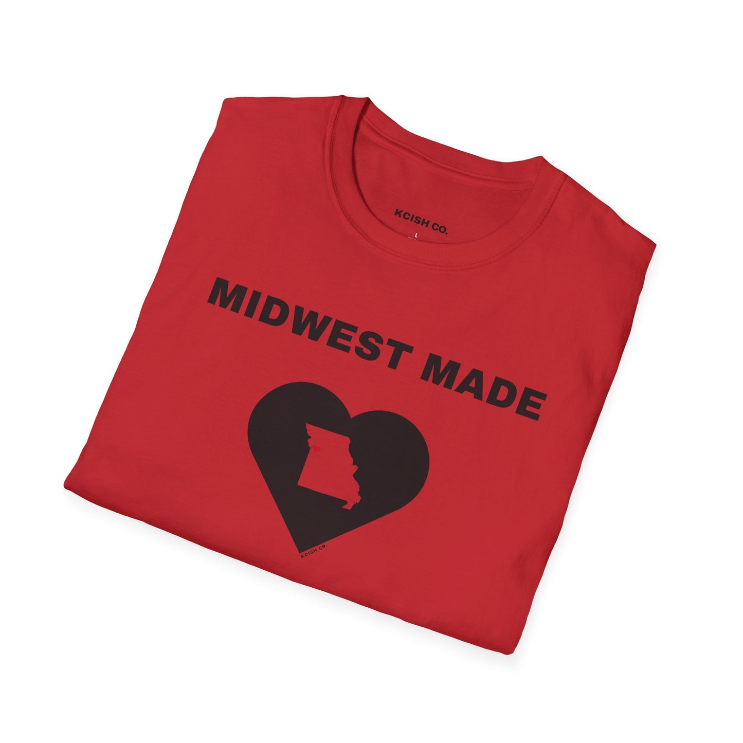 💖 Midwest Made (Heart Edition) Tee / Crewneck