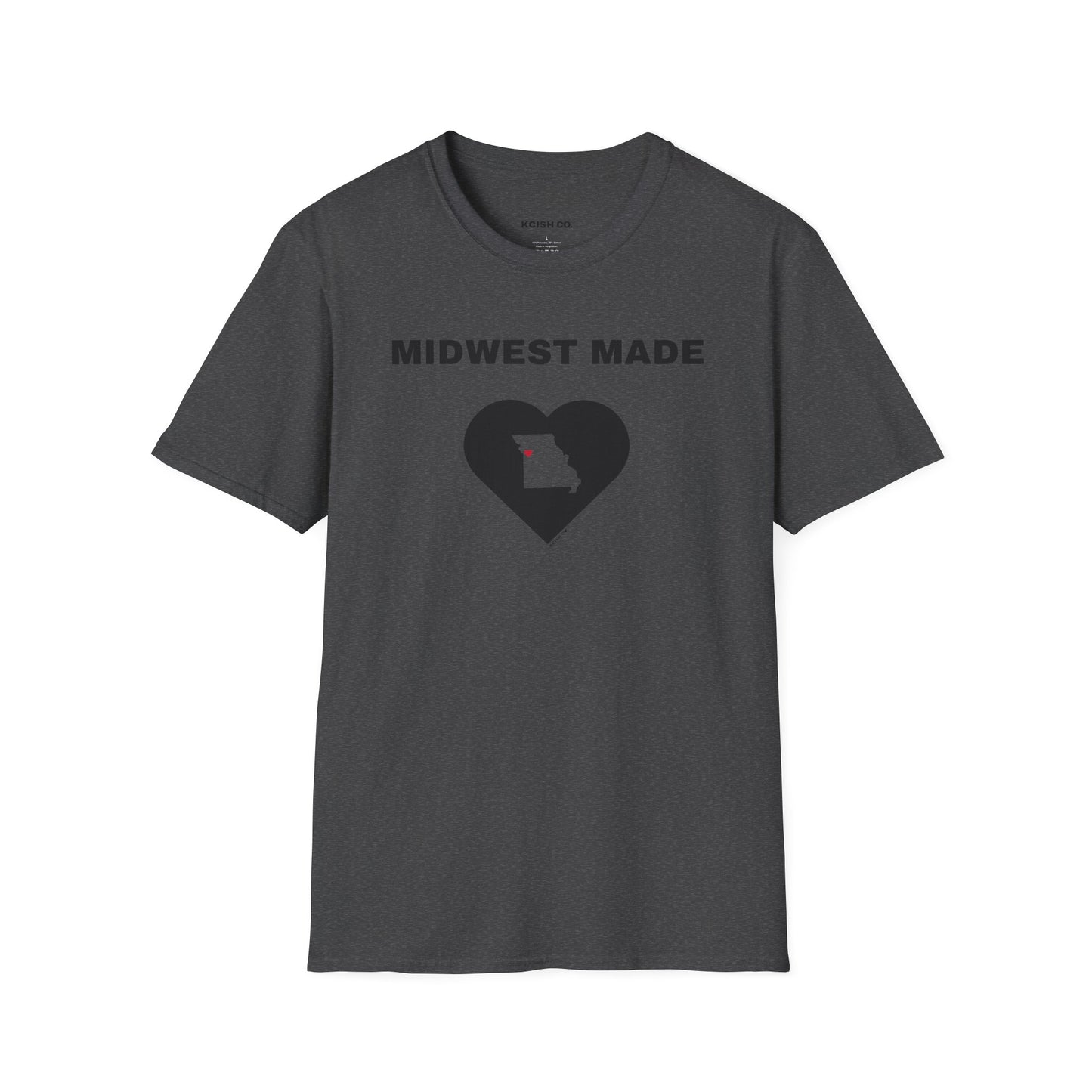 💖 Midwest Made (Heart Edition) Tee / Crewneck
