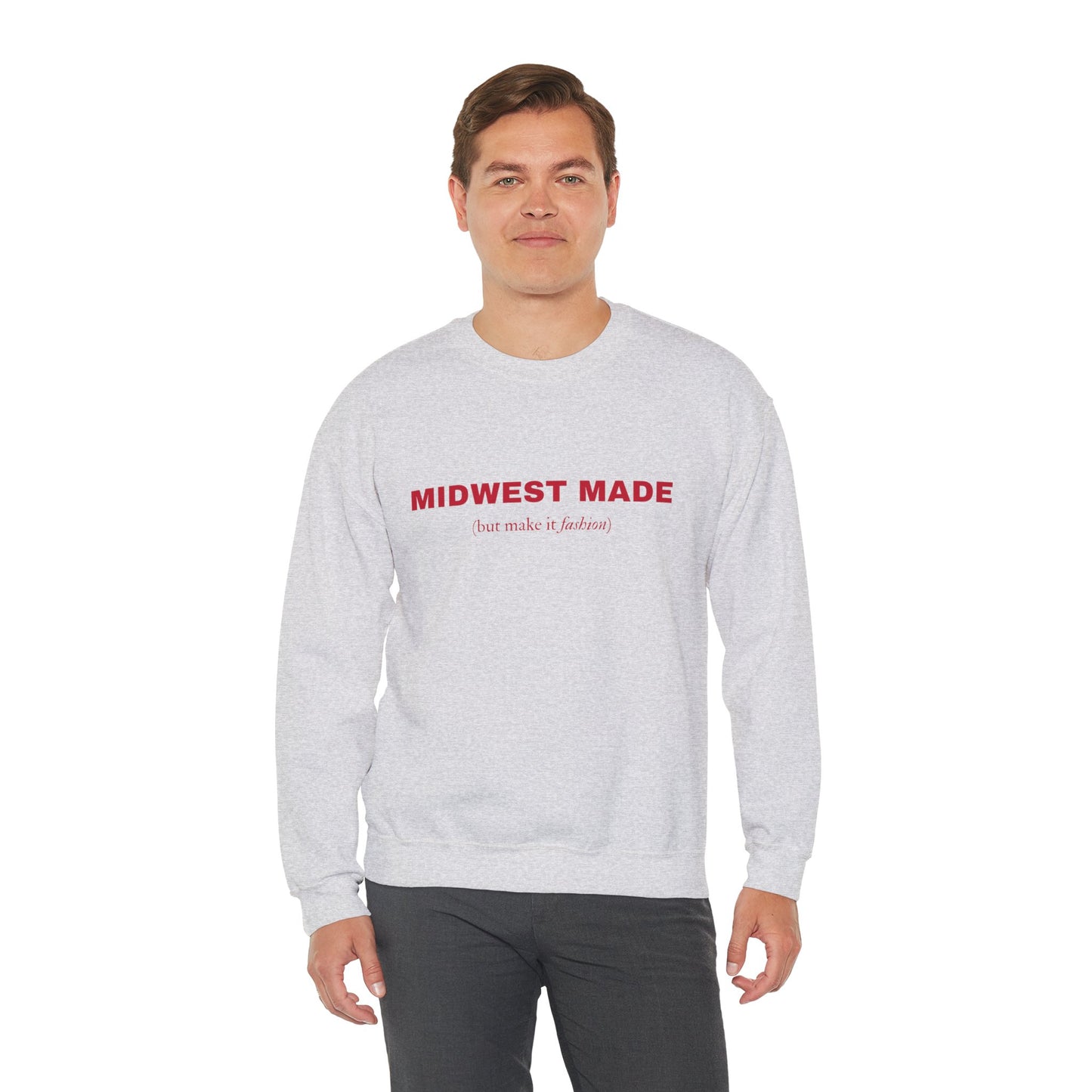 🧶 Midwest Made (but make it fashion) Sweatshirt