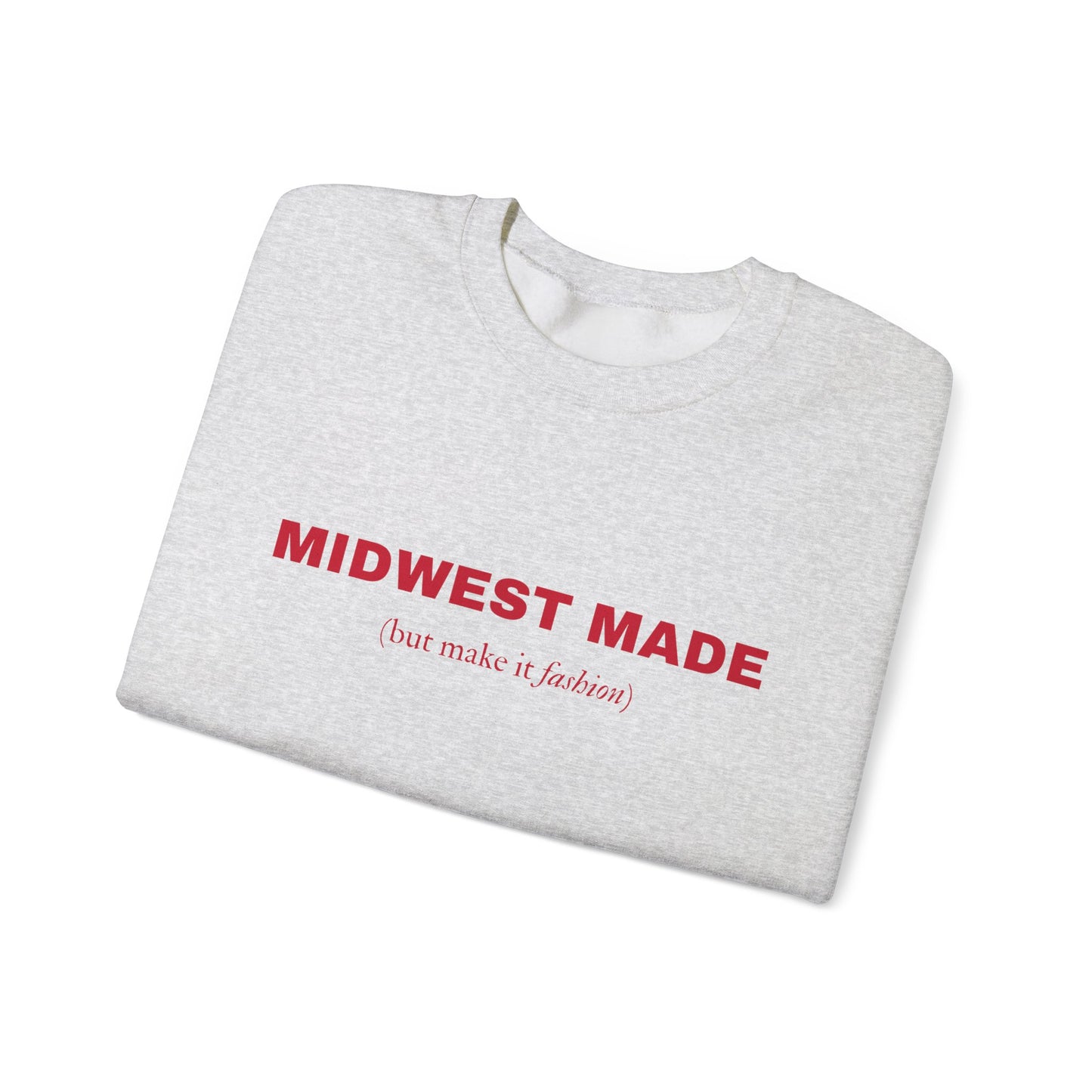 🧶 Midwest Made (but make it fashion) Sweatshirt