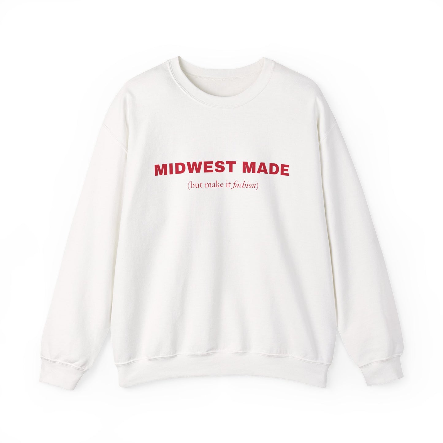 🧶 Midwest Made (but make it fashion) Sweatshirt