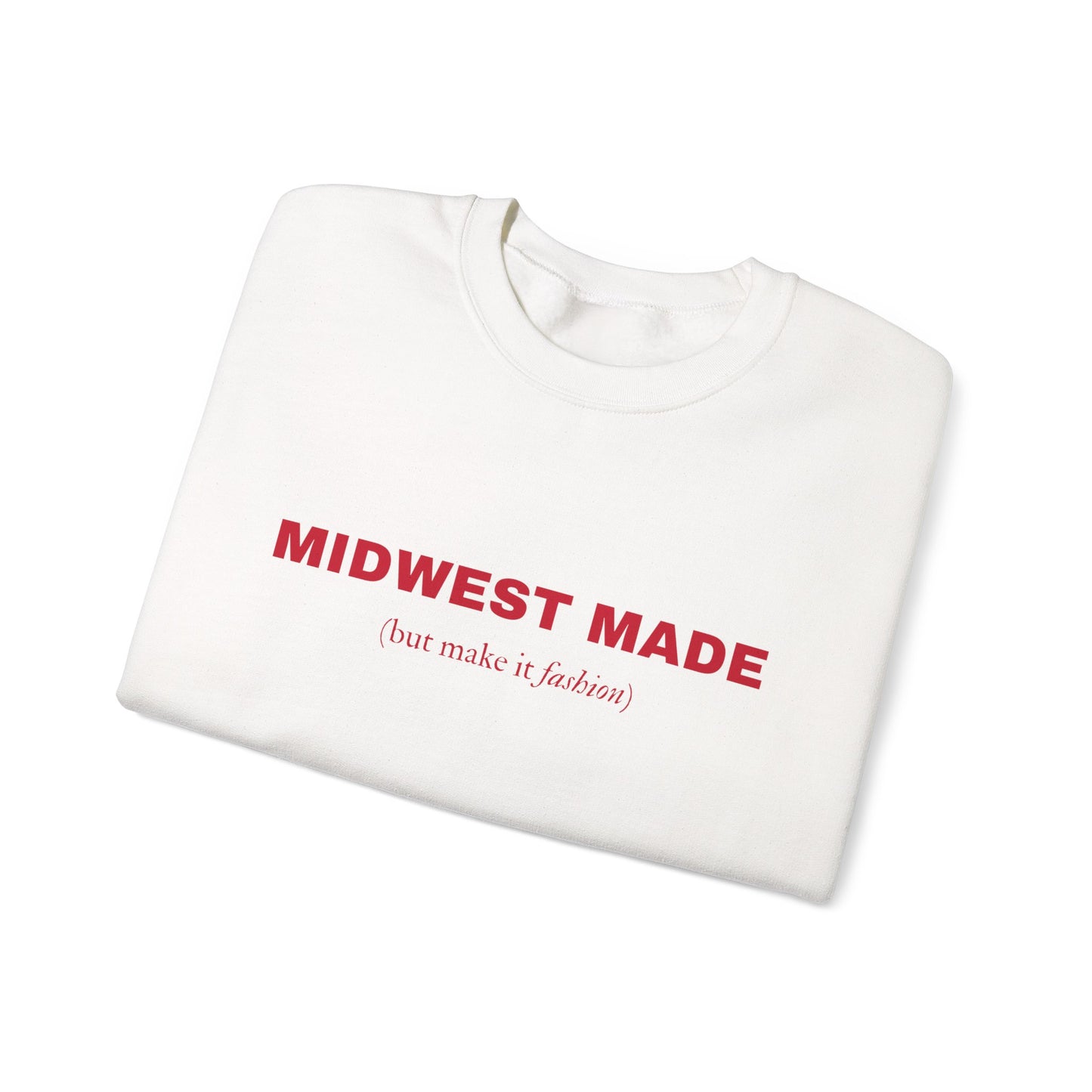🧶 Midwest Made (but make it fashion) Sweatshirt