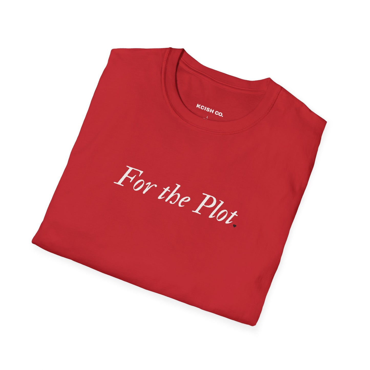 🍷 For the Plot Red Edition Tee / Crewneck