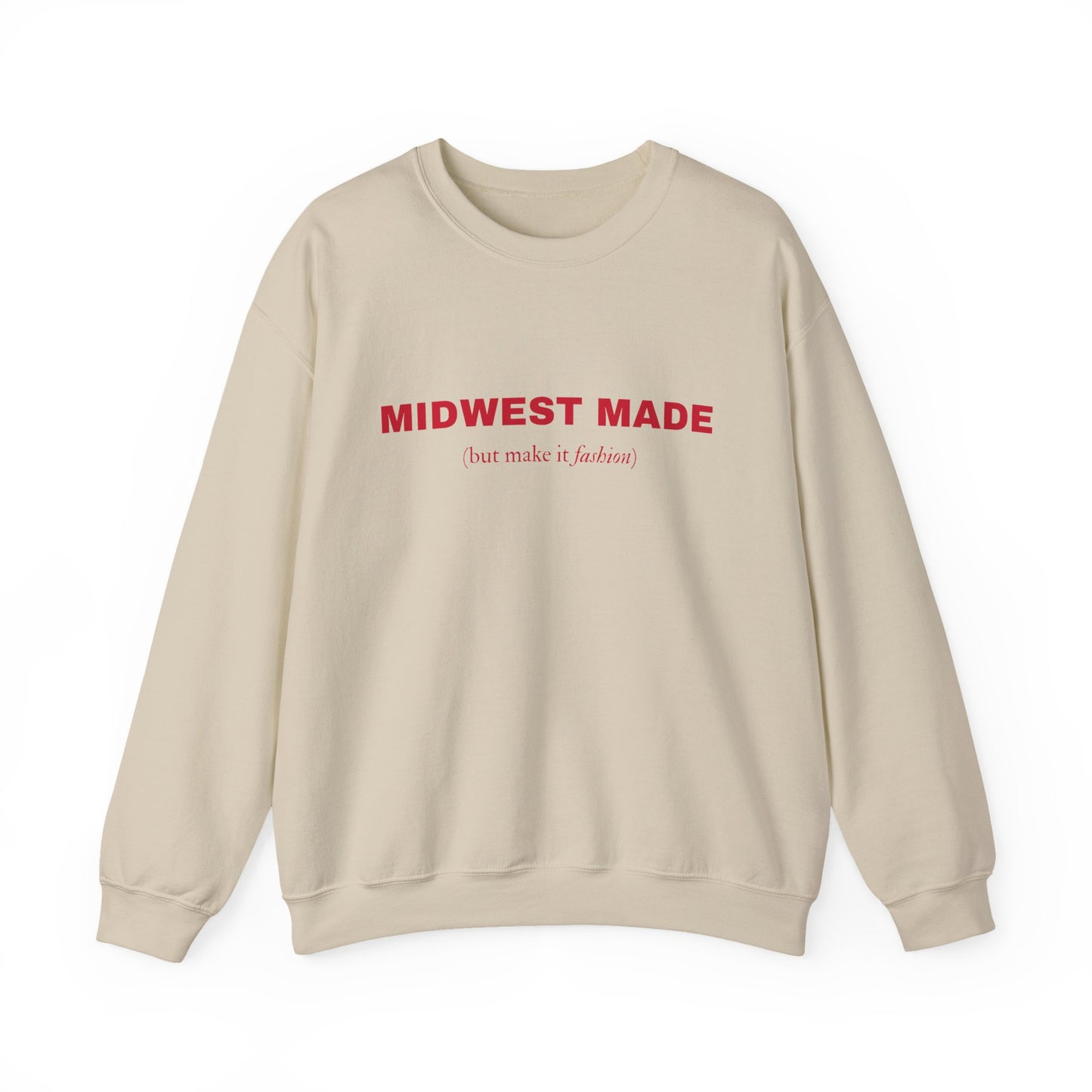🧶 Midwest Made (but make it fashion) Sweatshirt