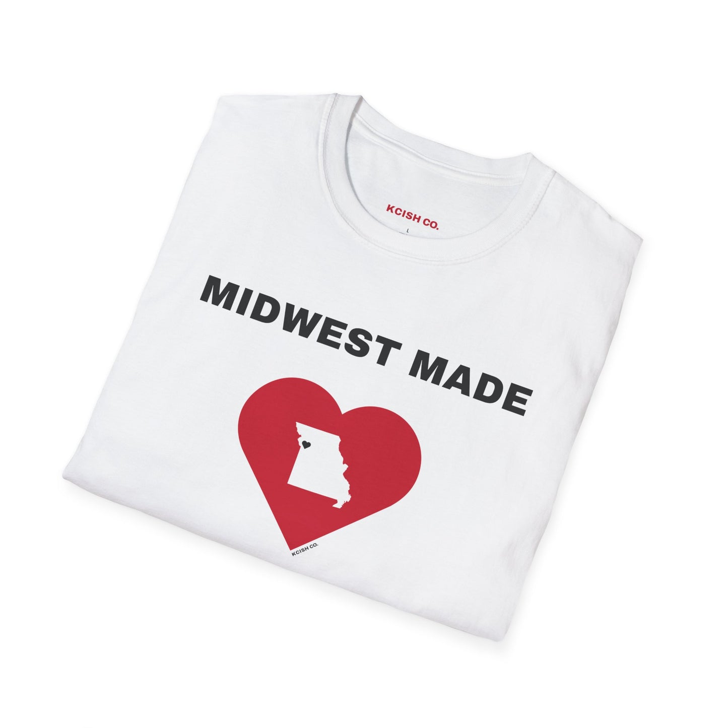 💖 Midwest Made (Heart Edition) Tee / Crewneck
