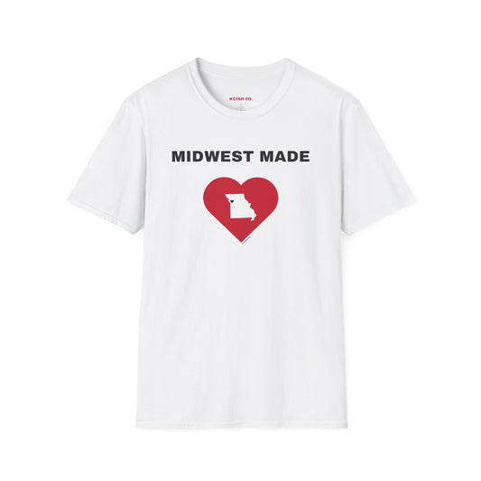 💖 Midwest Made (Heart Edition) Tee / Crewneck