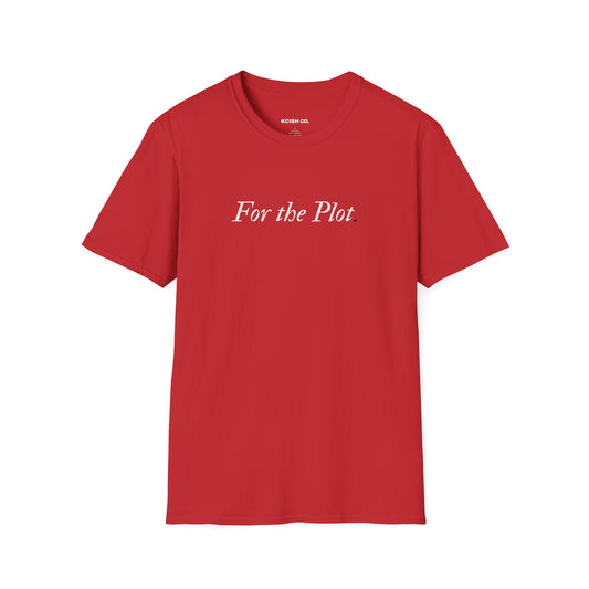 🍷 For the Plot Red Edition Tee / Crewneck